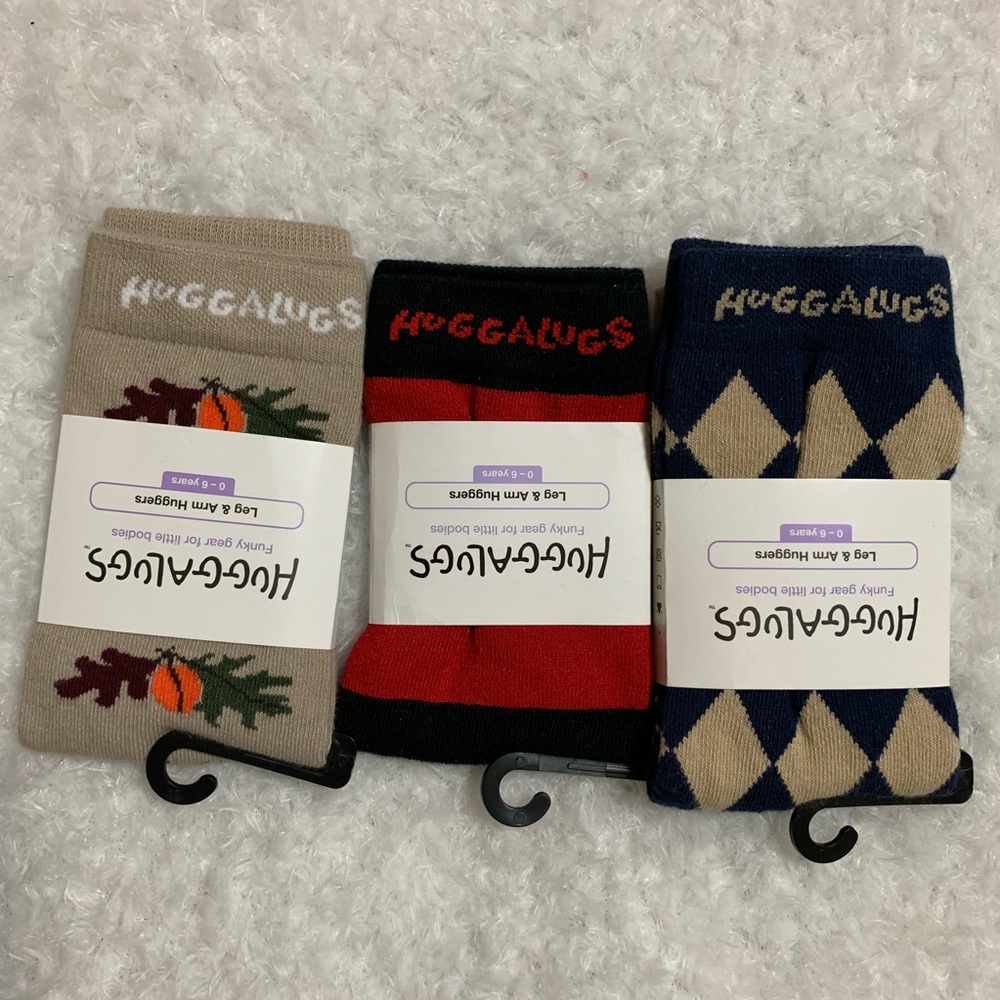 Huggalugs set of 3 arm or legwarmers NWT 💕💕